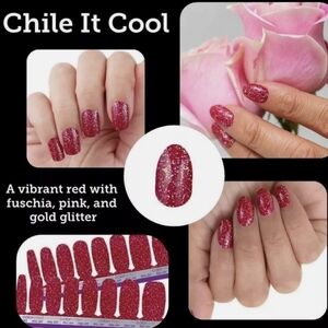 Color Street Glitter Nail Wraps Chile It Cool